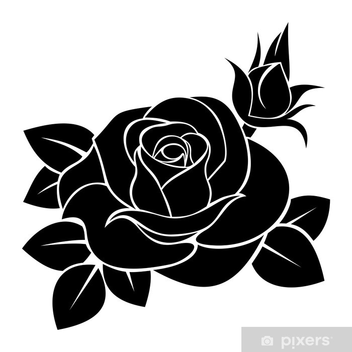 Detail Black Rose Vector Nomer 16