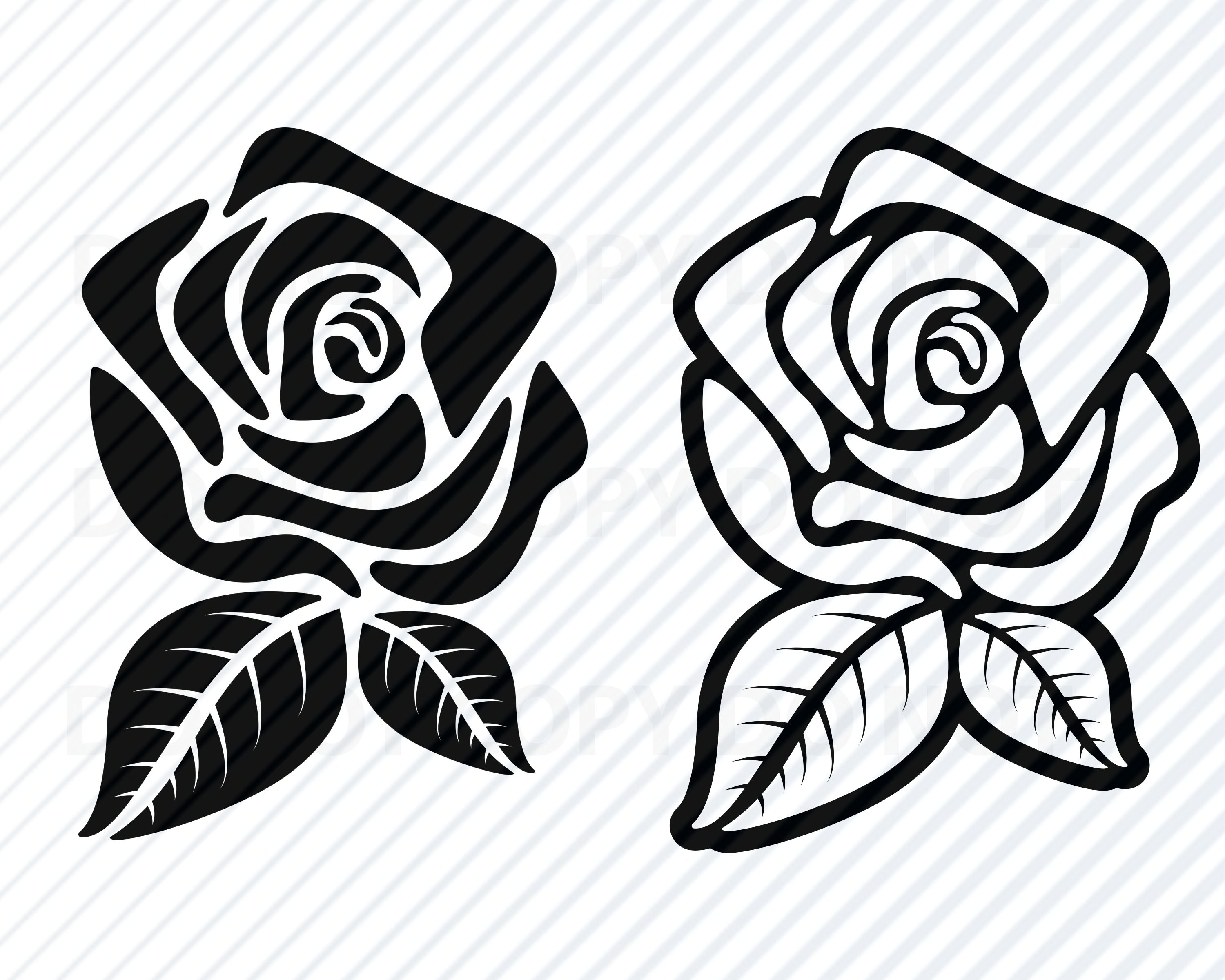 Detail Black Rose Vector Nomer 39