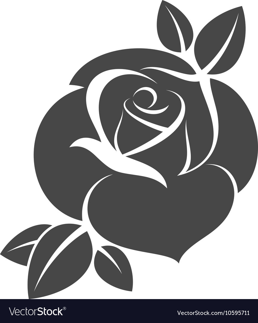 Detail Black Rose Vector Nomer 5