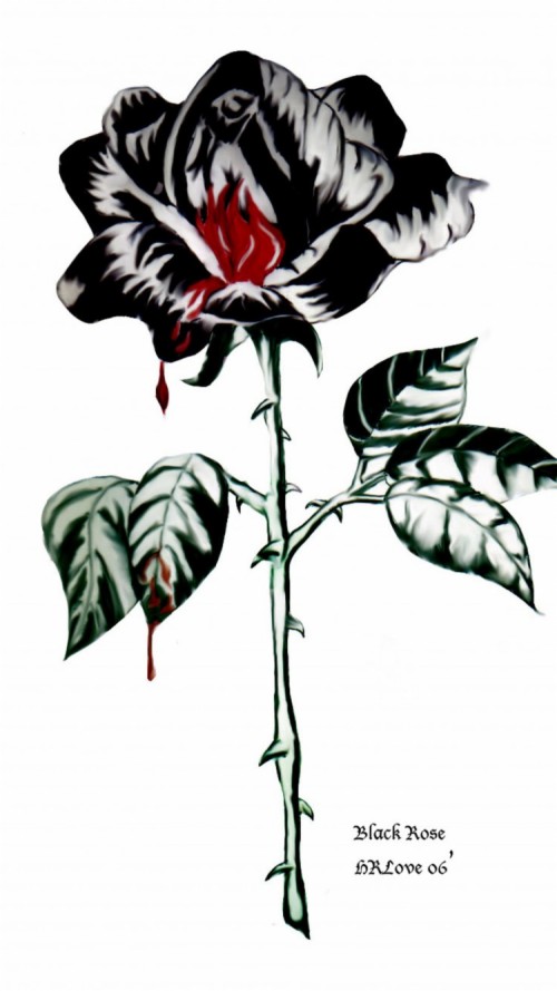 Detail Black Rose Wallpaper Nomer 50