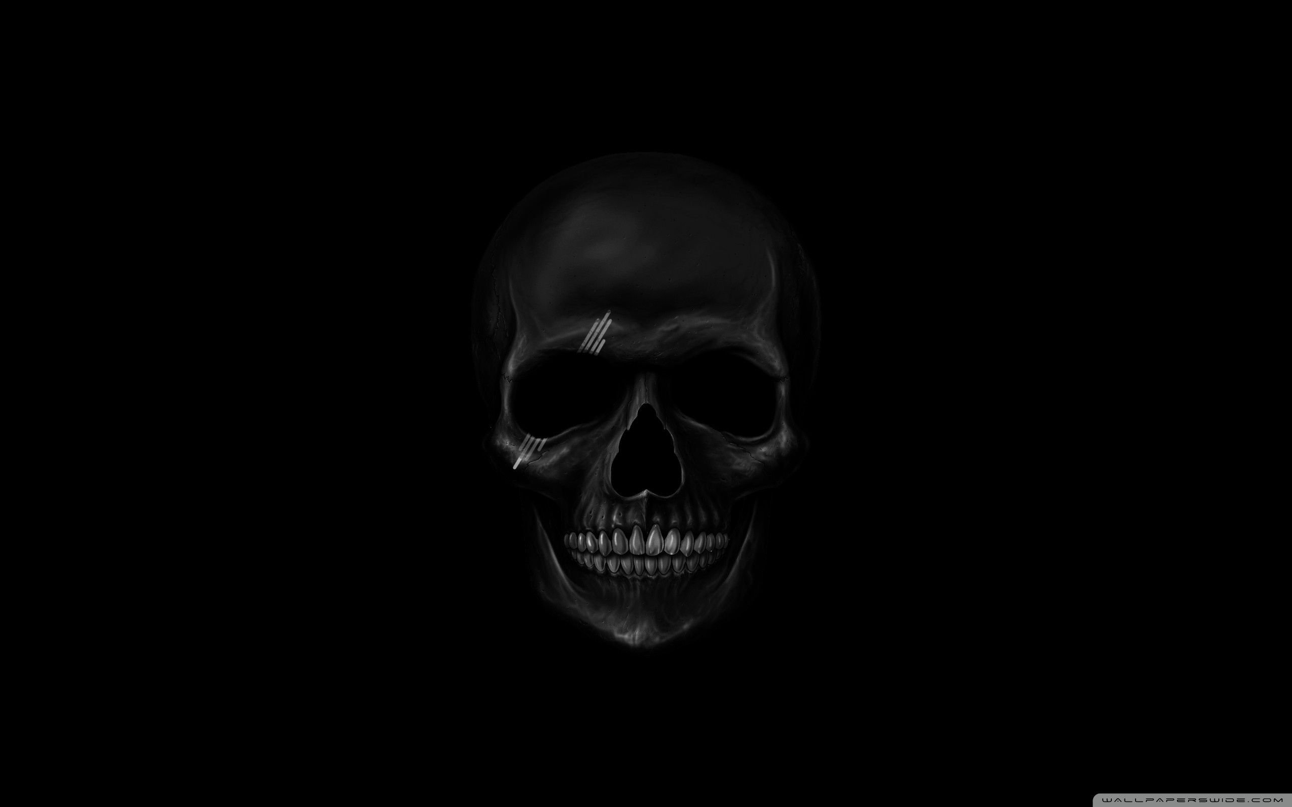 Black Skull Wallpaper - KibrisPDR