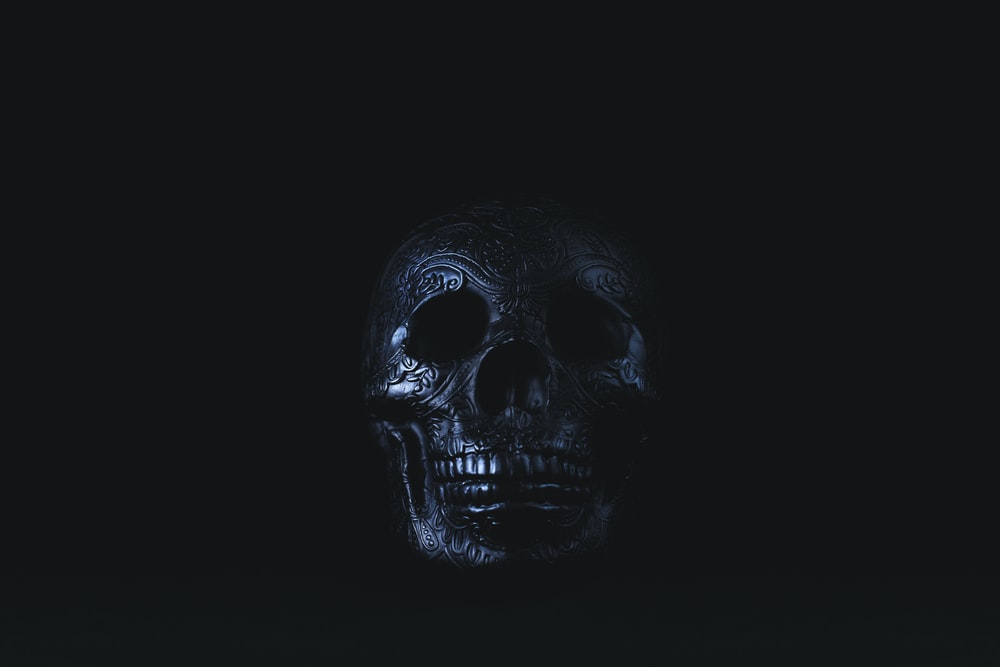 Download Black Skull Wallpaper Nomer 19