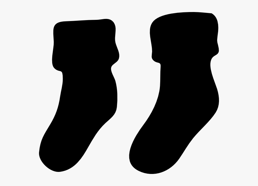 Black Socks Clipart - KibrisPDR