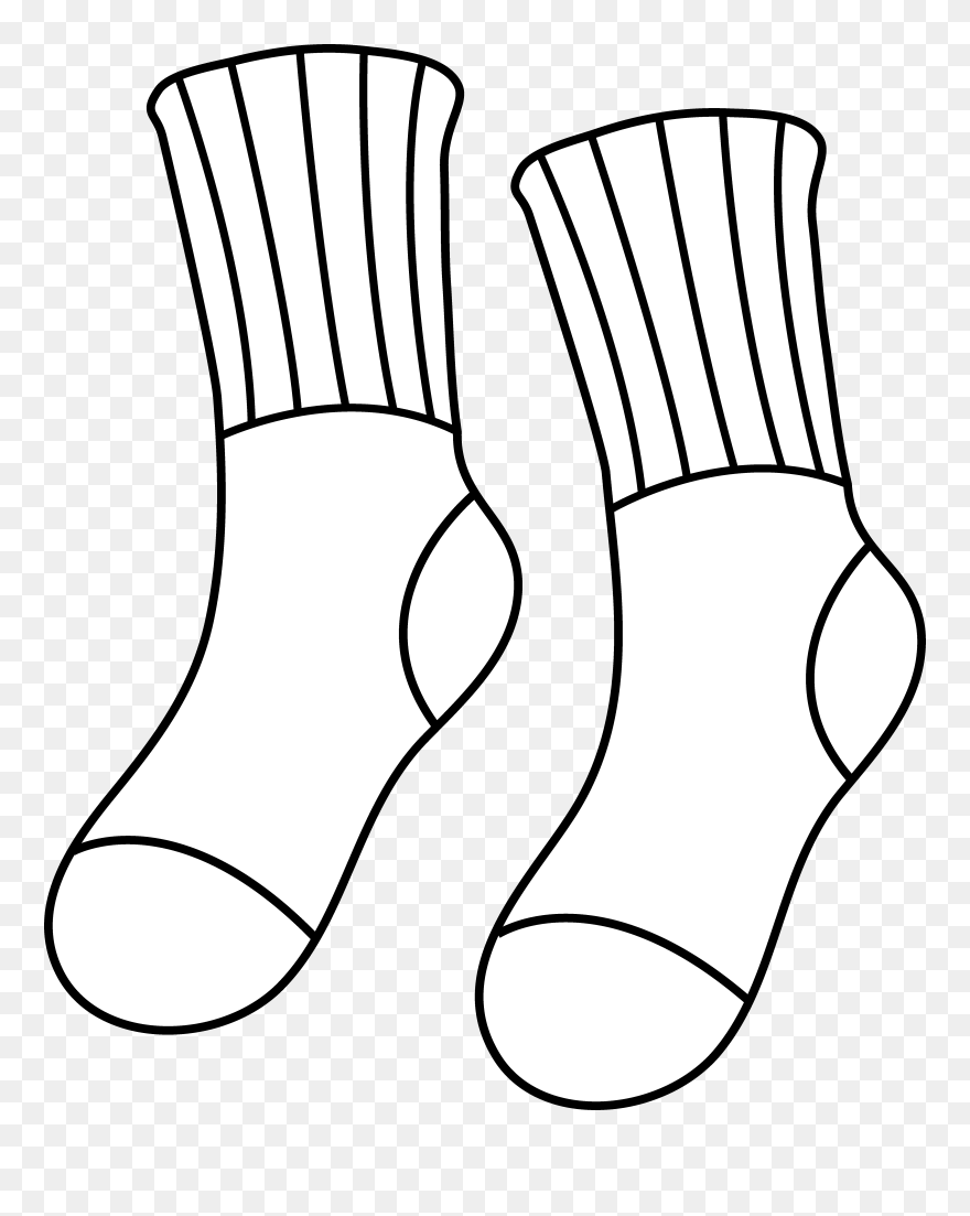 Detail Black Socks Clipart Nomer 15