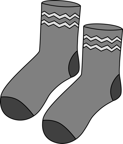 Detail Black Socks Clipart Nomer 19