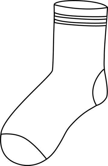 Detail Black Socks Clipart Nomer 28