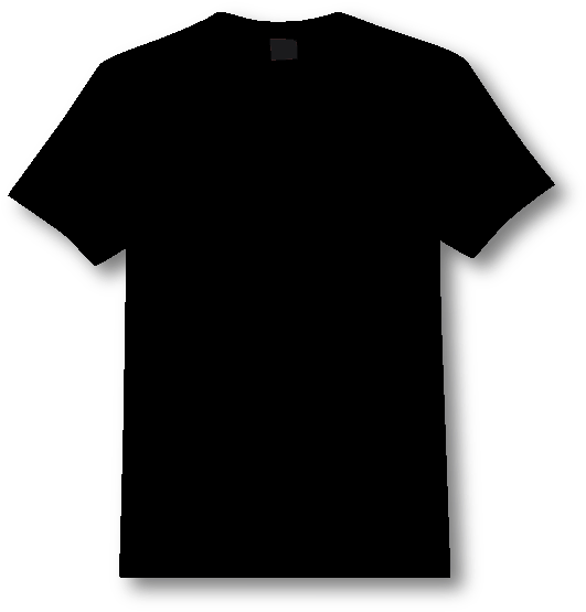 Detail Black T Shirt Back Png Nomer 29