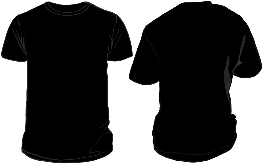 Detail Black T Shirt Png Nomer 11