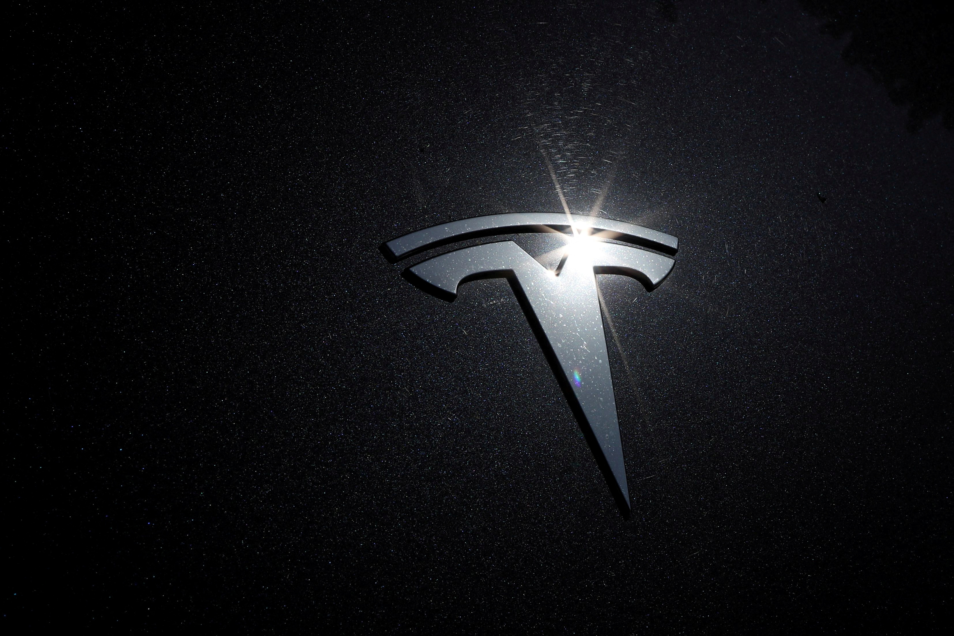 Detail Black Tesla Logo Nomer 26