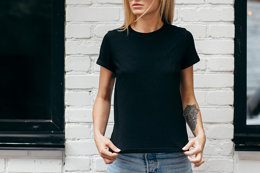 Detail Black Tshirt Image Nomer 27