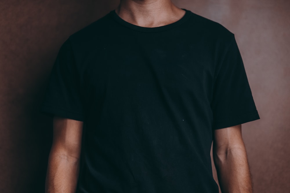 Detail Black Tshirt Image Nomer 36