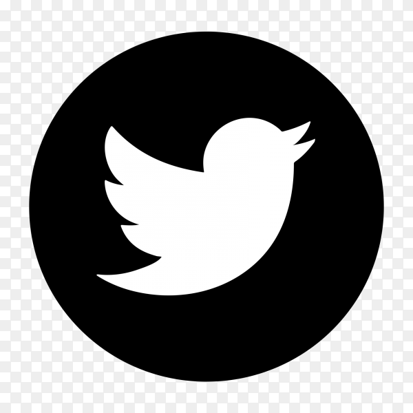 Detail Black Twitter Logo Transparent Background Nomer 4