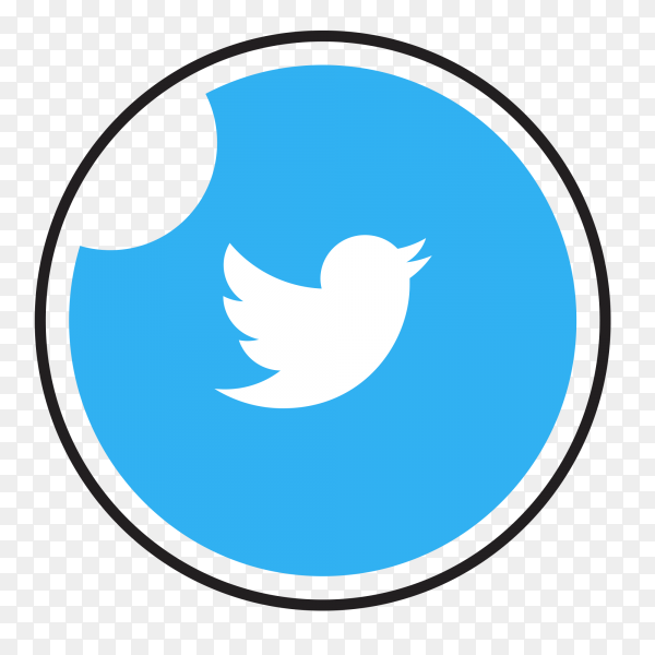 Detail Black Twitter Logo Transparent Background Nomer 29