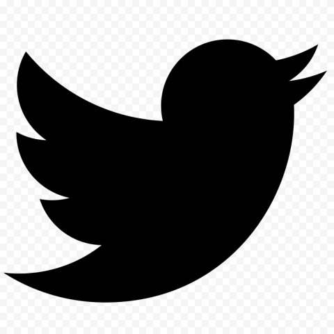 Detail Black Twitter Logo Transparent Background Nomer 50