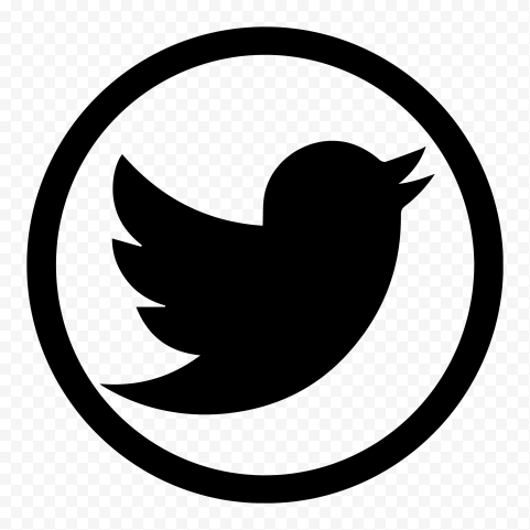 Detail Black Twitter Logo Transparent Background Nomer 51