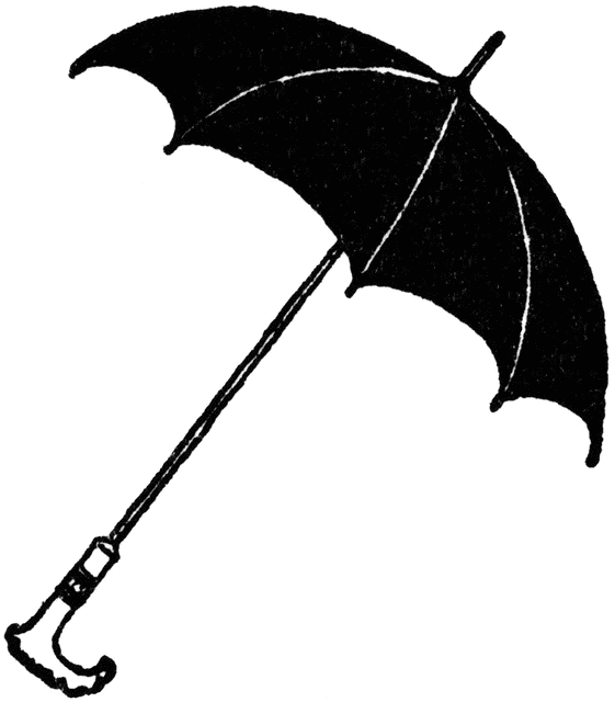 Detail Black Umbrella Clipart Nomer 19