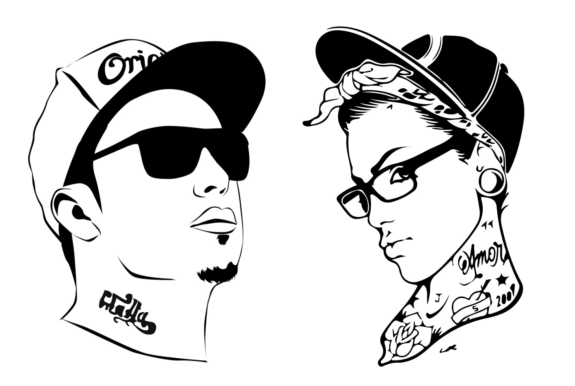 Detail Black Vector Art Nomer 35