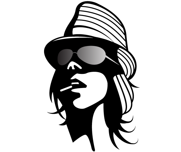 Detail Black Vector Art Nomer 50