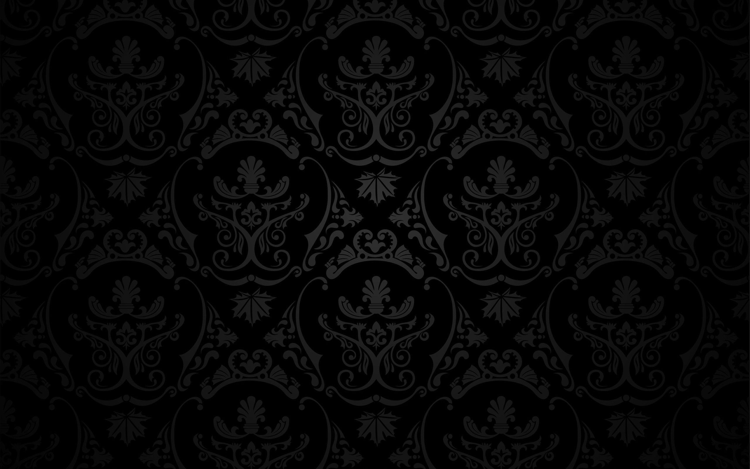 Detail Black Wallpaper Pattern Nomer 11