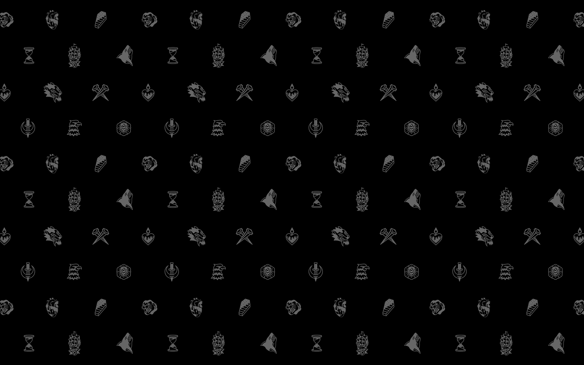 Detail Black Wallpaper Pattern Nomer 44