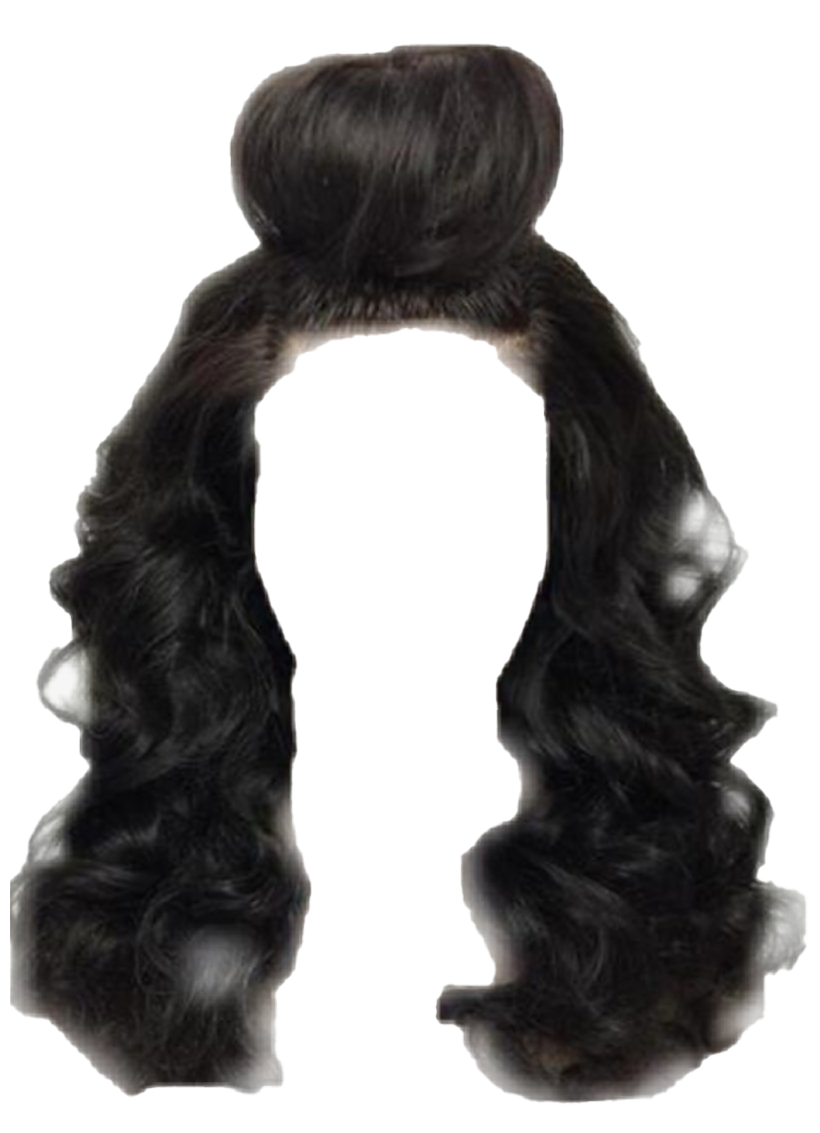 Detail Black Wig Png Nomer 10