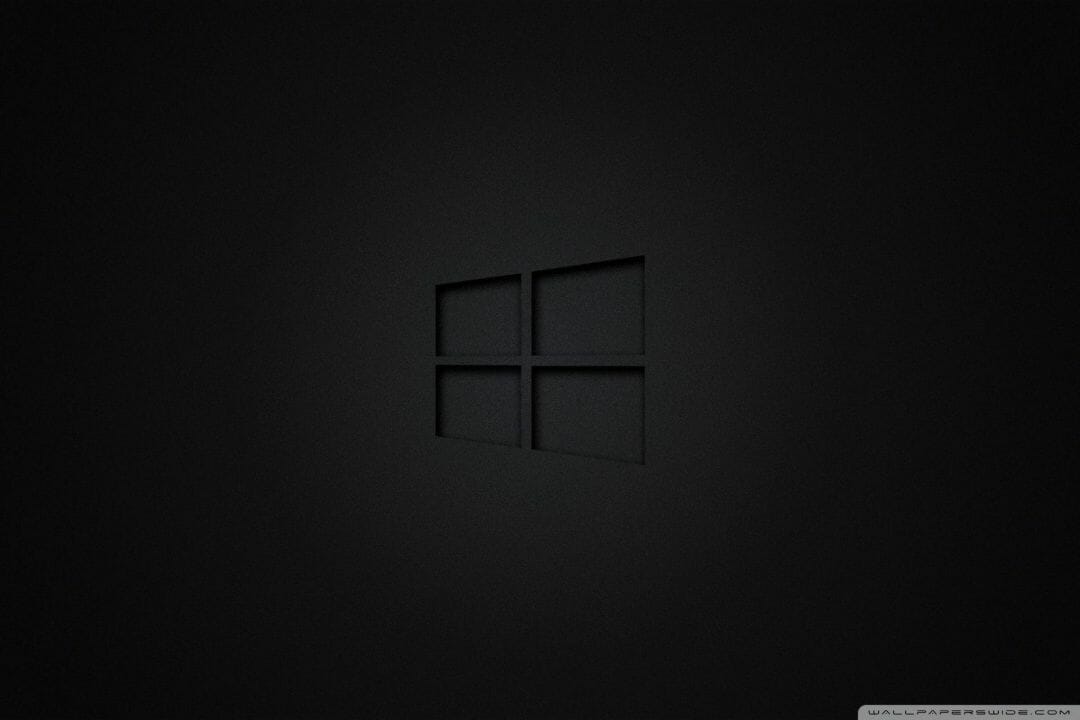 Detail Black Windows Wallpaper Nomer 49