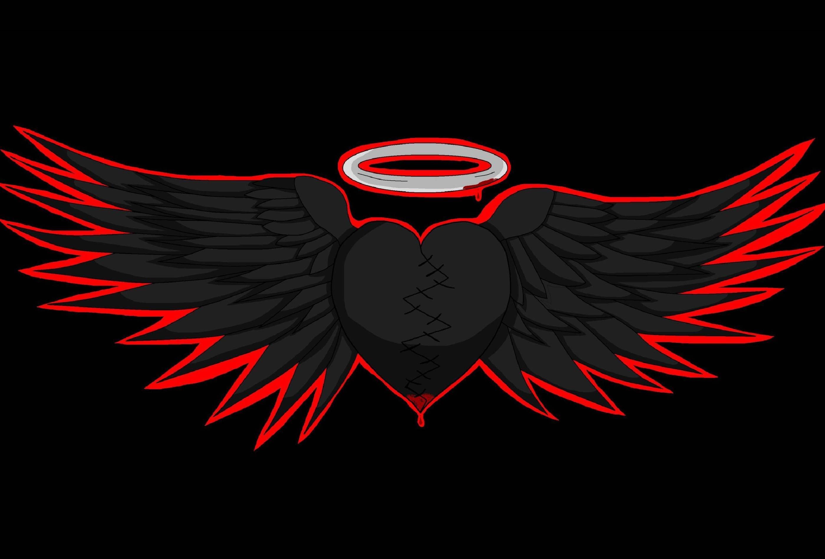 Detail Black Wings Background Nomer 18