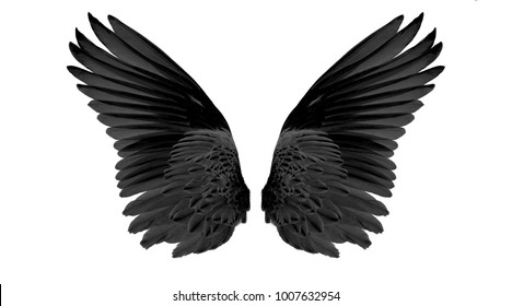 Detail Black Wings Background Nomer 26