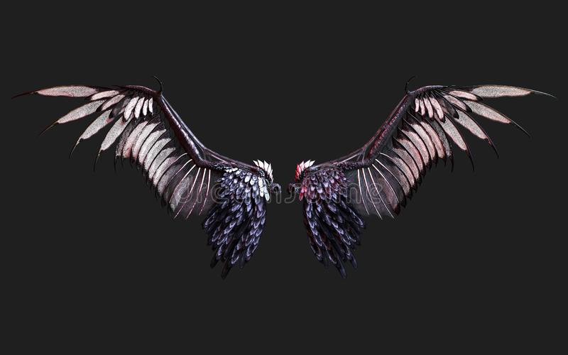 Detail Black Wings Background Nomer 8