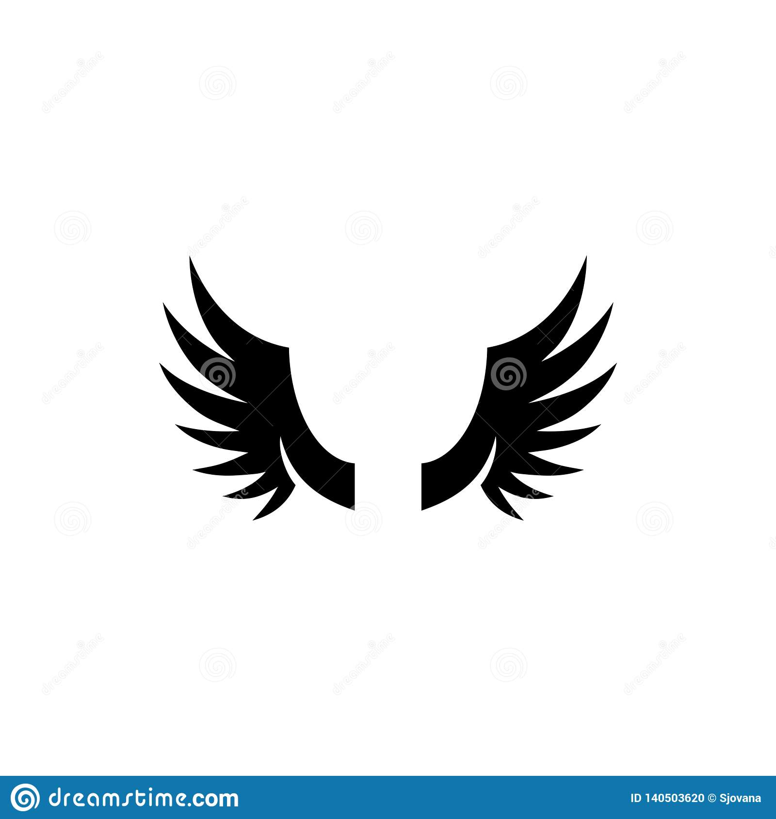 Detail Black Wings Logo Nomer 16