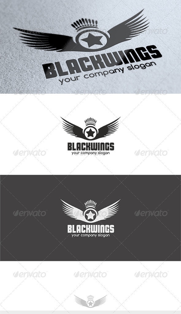 Detail Black Wings Logo Nomer 17