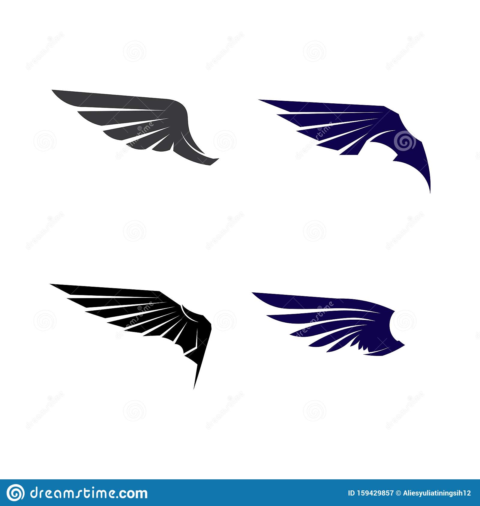 Detail Black Wings Logo Nomer 25