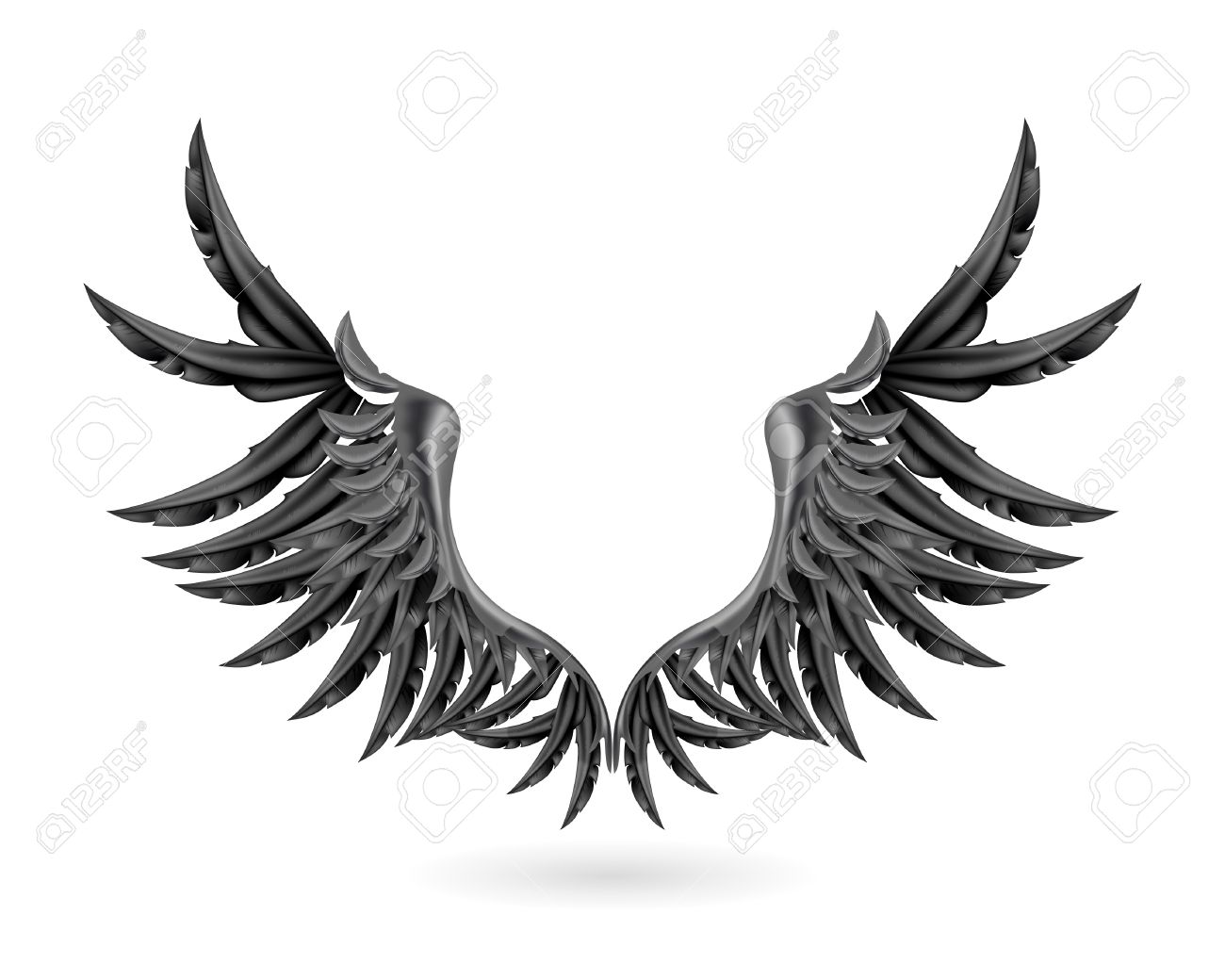 Detail Black Wings Logo Nomer 28