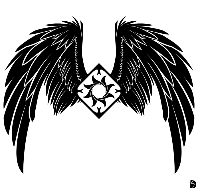 Detail Black Wings Logo Nomer 46