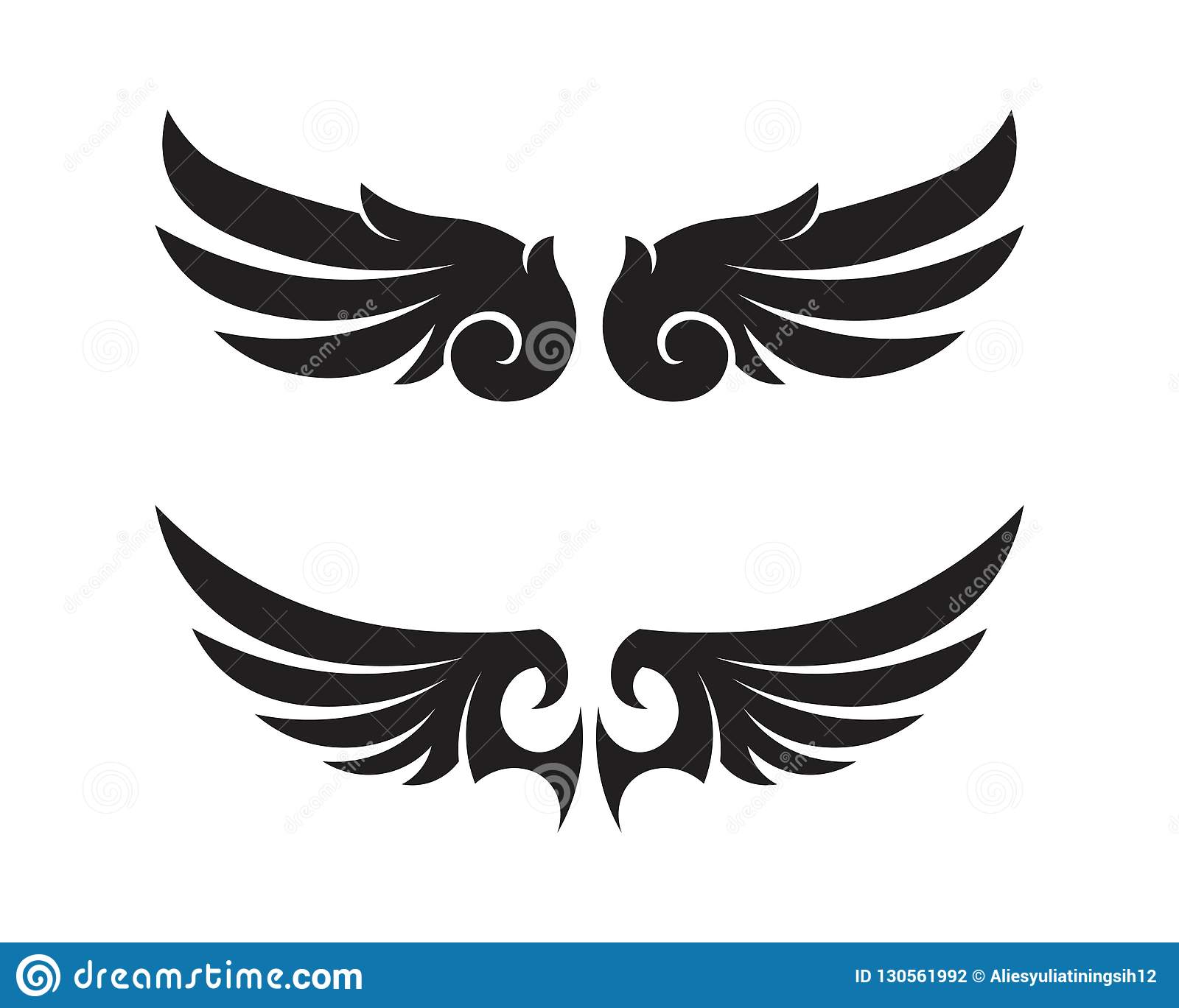 Detail Black Wings Logo Nomer 9