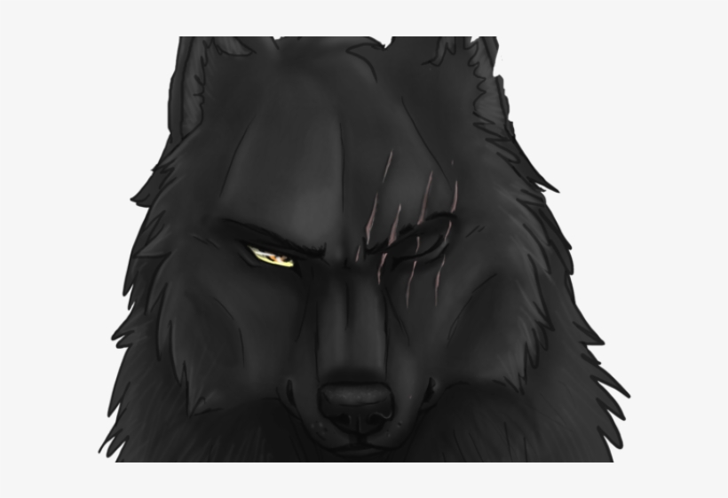 Detail Black Wolf Transparent Nomer 28