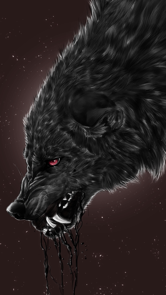 Detail Black Wolf Wallpaper Nomer 16