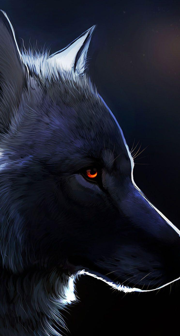 Detail Black Wolf Wallpaper Nomer 24
