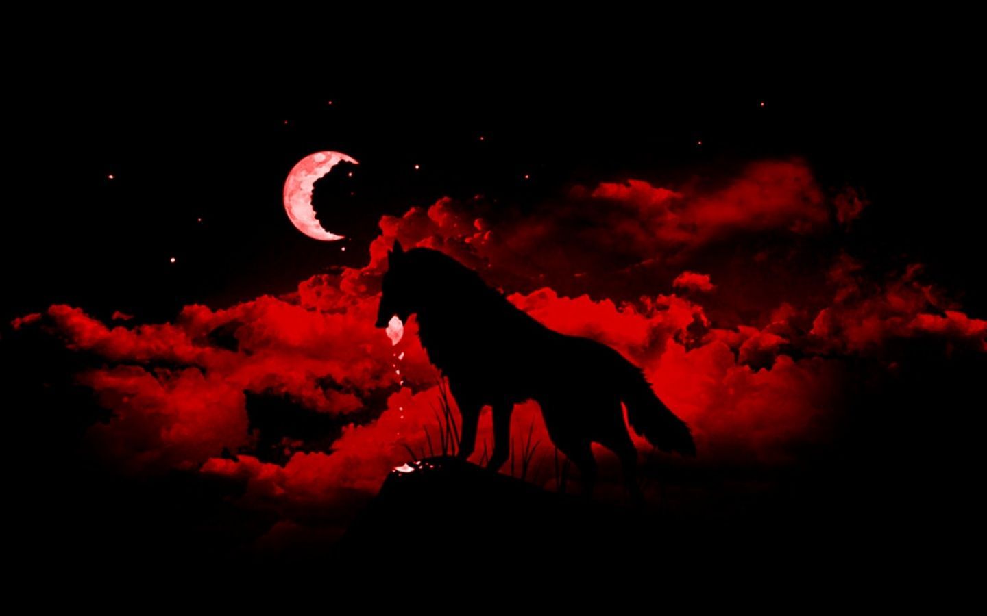Detail Black Wolf Wallpaper Nomer 25