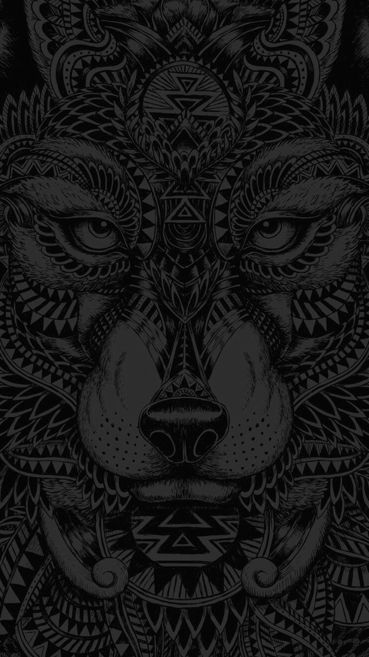 Detail Black Wolf Wallpaper Nomer 40