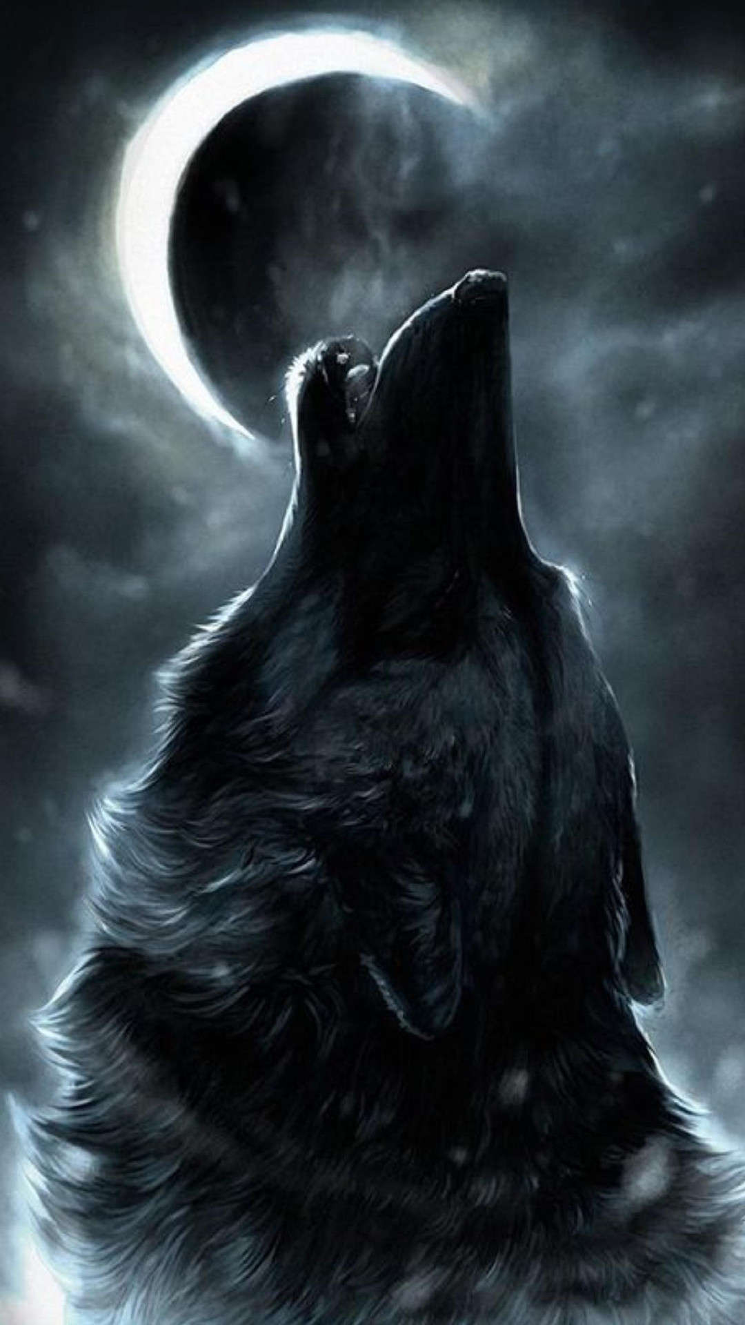 Detail Black Wolf Wallpaper Nomer 43
