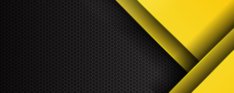 Detail Black Yellow Design Nomer 3