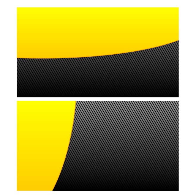 Detail Black Yellow Design Nomer 6