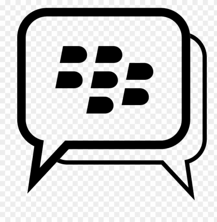 Detail Blackberry Messenger Icon Nomer 3