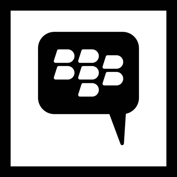 Detail Blackberry Messenger Logo Vector Nomer 42