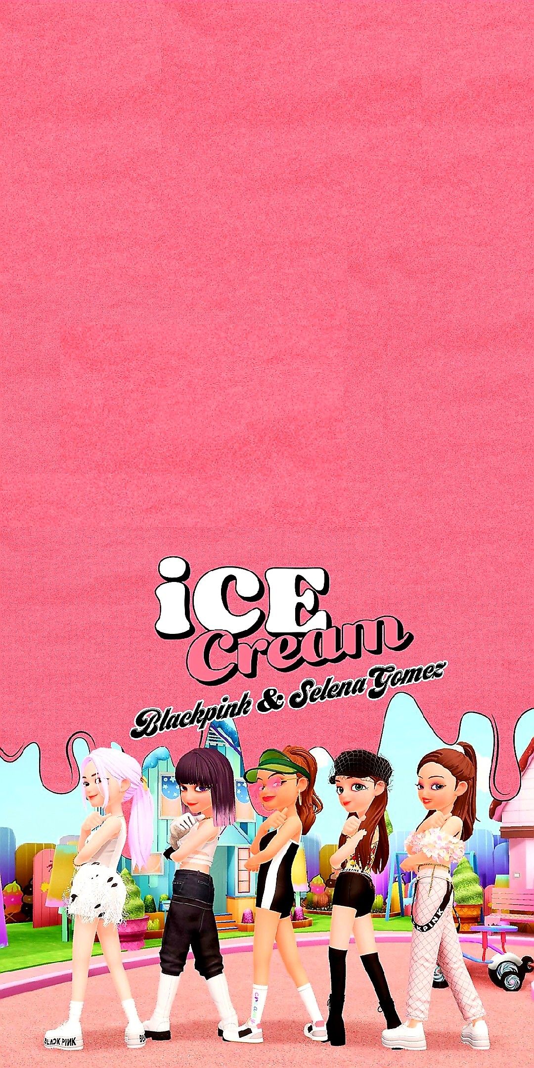 Detail Blackpink Cartoon Wallpaper Nomer 49