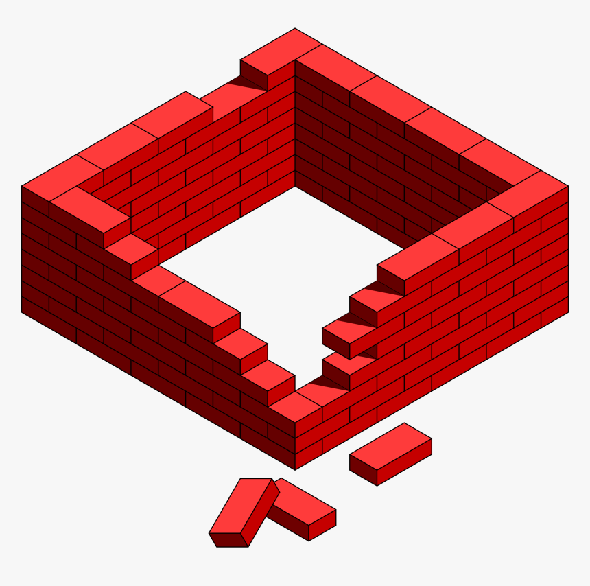 Detail Brick Wall Clipart Nomer 6