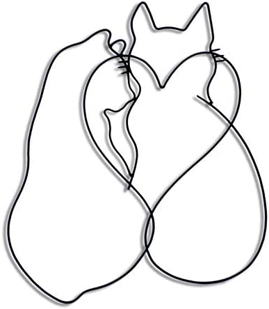 Detail Cat One Line Nomer 19