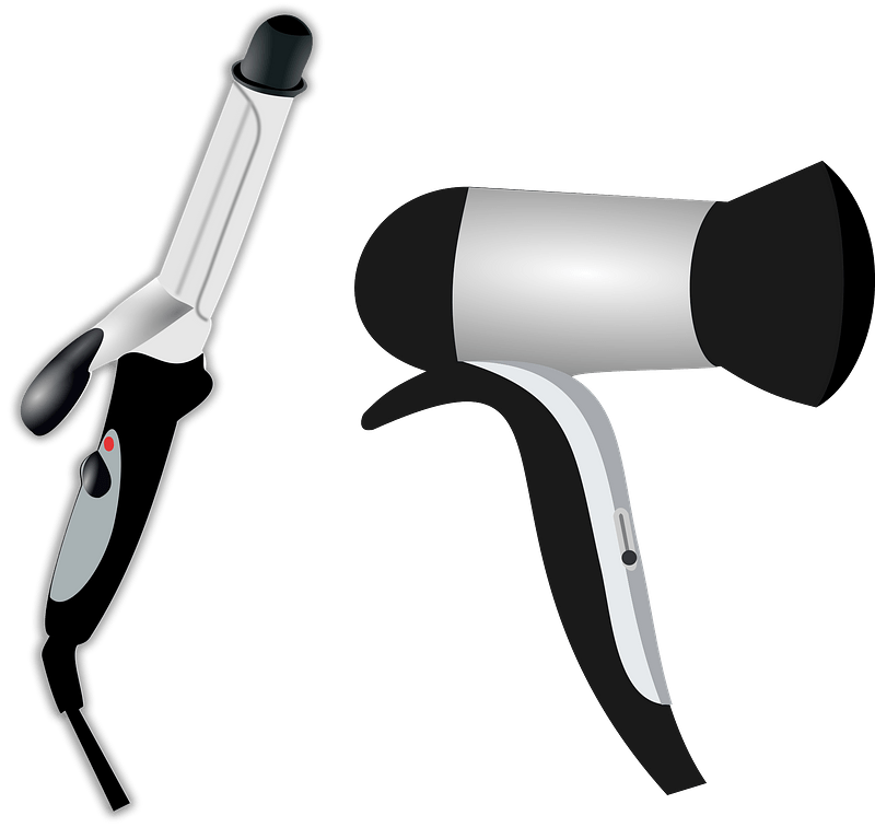 Detail Curling Iron Png Nomer 14