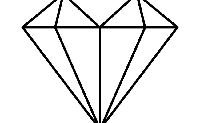 Detail Diamant Zeichnen Nomer 9
